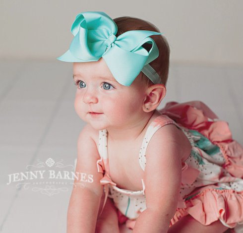 large baby headband bow