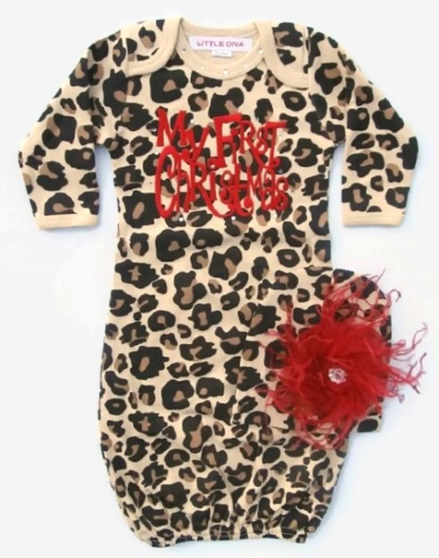 newborn christmas dress