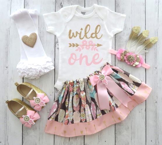 wild one first birthday outfit girl